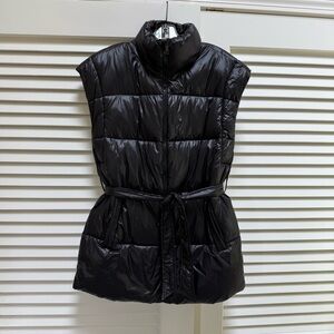 Vero Moda black puffer vest